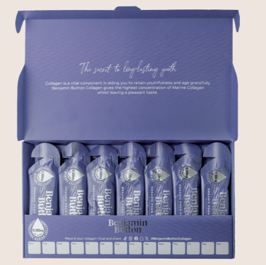 28x Sachets Liquides de Collagène Marin 12 000 mg à la Cassis Noir